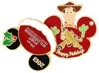 57520 - Resort Holiday Collection 2013: Ear Hats - Fort Wilderness Resort & Campground - Woody Holiday Ears - Walt Disney World alternate image