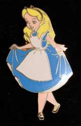 Alice Curtsy gold back - Color Error