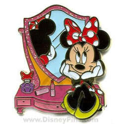 Click to view the Glitter Minnie Mirror details