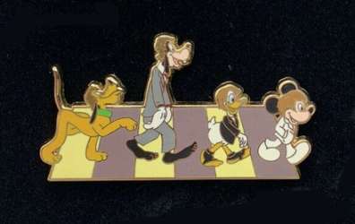 69921 - Rock & Roll Series - Mickey & Friends Abbey Road Crosswalk - Disney Store US alternate image