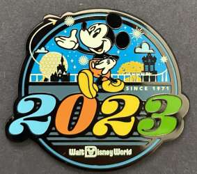 Mickey Mouse and Walt Disney World Park Icons