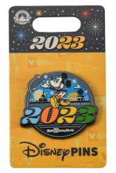 57620 - 2023 Dated Year Pins - Mickey Mouse and Walt Disney World Park Icons - Walt Disney World alternate image