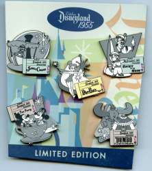 Dateline: Disneyland 1955 - C Thru E Ticket Set (Black &amp; White) - DLR