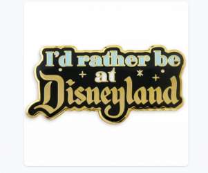 46161 - Disney Flair Series - "I’d Rather Be at Disneyland" alternate image