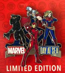 Ship's Wheel - Black Panther, Captain Marvel, Iron Man, and Thor