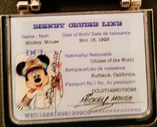39664 - Disney Cruise Line - Disney Cruise Passport Captain Mickey - Disney Cruise Line alternate image