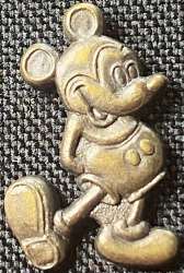 25433 - Monogram Brass Series - Mickey 1980's Lapel Pin - Disney Licensed alternate image
