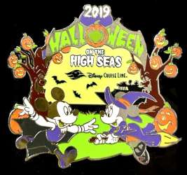 Mickey and Minnie Halloween on the High Seas Disney Cruise Line Exclusive