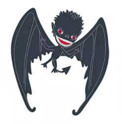 The Nightmare Before Christmas Halloween Town Citizens Mystery Collection - Winged Demon (Bat Kid) - MLT