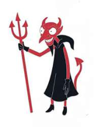The Nightmare Before Christmas Halloween Town Citizens Mystery Collection - Devil - MLT