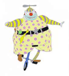 39372 - The Nightmare Before Christmas Halloween Town Citizens Mystery Collection - Clown With the Tear-Away Face alternate image
