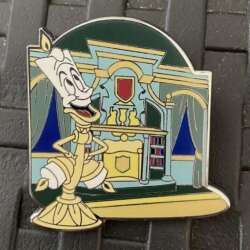 57 - New Fantasyland Beauty and the Beast Mystery Collection - Lumiere at Enchanted Tales with Belle ONLY - Walt Disney World alternate image