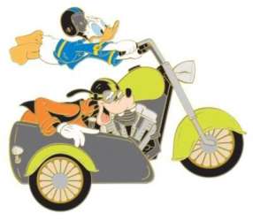 58062 - Motorcycle series - Donald and Goofy - Disney Store US alternate image