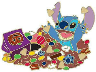 Stitch Halloween 2011 - trick or treating candy