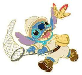 Stitch catching butterflies
