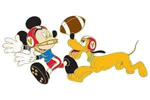 Mickey and Pluto