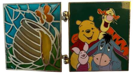 58201 - Hinged Character Stained Glass - Pooh and friends - Disney Store US alternate image