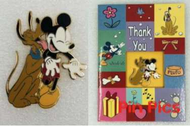 Mickey and Pluto Laughing