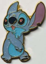 39633 - Hot Topic - Lilo & Stitch - Glitter Stitch Heart Eyes - Loungefly alternate image