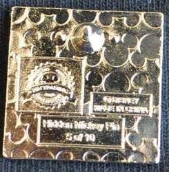 2014 Hidden Mickey - Oswald Expressions - Silver Shushing Oswald - DLR