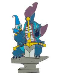 Click to view the Stitch as Arthur - Sword in the Stone details