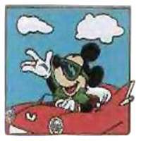 39910 - Lanyard Pin Series 2002 - Blue Skies Mickey - Walt Disney World alternate image