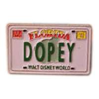 33530 - Cast Lanyard Collection I - Florida License Plates - DOPEY - Walt Disney World alternate image