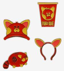 Boxlunch - Pixar - Turning Red - Panda Merch Pin Set - DLIC