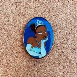 58558 - BoxLunch - Disney - Tiana Dressed Up Eye Roll - Loungefly alternate image