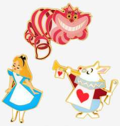 58566 - BoxLunch - Disney - Alice in Wonderland Characters - Loungefly alternate image