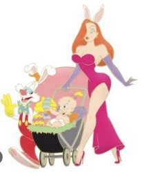 Easter Bunny Series - Jessica Rabbit - DSUS