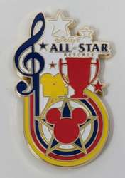58816 - Disney's All-Star Resorts - Treble Clef Rainbow Logo - Walt Disney World alternate image