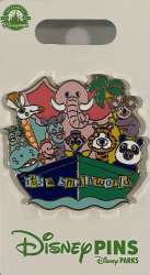 58825 - it's a small world — Animals on Boat alternate image