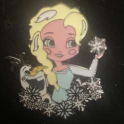 58589 - Hot Topic - Princess Chibi Floral Blind Box - Elsa - Loungefly alternate image