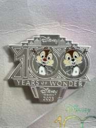 Disney100 Platinum Celebration - Disney Visa Rewards 2023 - 100 Years of Wonder -- Chip ‘n Dale - MLT