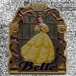 Beauty and the Beast - Belle in Gold Frame