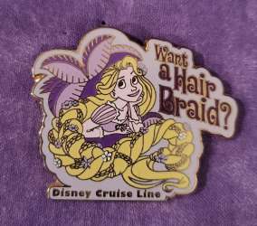Disney Cruise Line - Rapunzel - Want a Hair Braid?