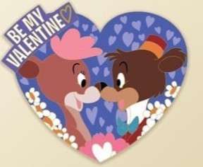 40383 - Be My Valentine Couples - Lulubelle and Bongo - Walt Disney Imagineering alternate image