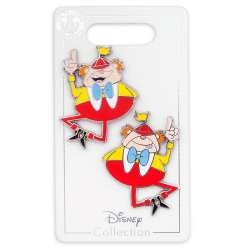 Alice in Wonderland - Tweedledee &amp; Tweedledum Pin Set - MLT