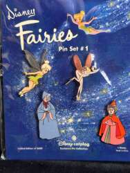'Disney Catalog Carded Sets - Disney Fairies - Pin Set 1 — Full Set - DSUS'