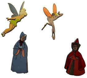 59206 - Disney Catalog Carded Sets - Disney Fairies - Pin Set 1 — Full Set - Disney Store US alternate image