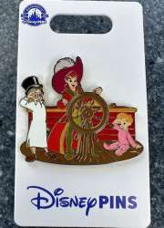 Peter Pan - Peter Pan, John and Michael Flying the Jolly Roger - MLT