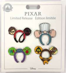 59282 - Pixar Character Ear Headbands - Remy, Mrs. Incredible, Buzz Lightyear, Russell alternate image