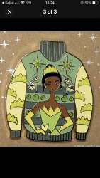 57027 - BoxLunch - Holiday - Princess and the Frog Ugly Sweater - Disney Licensed alternate image