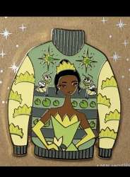 57027 - BoxLunch - Holiday - Princess and the Frog Ugly Sweater - Disney Licensed alternate image