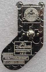 59374 - Magic Prize Sock Pins - Pooh - Hong Kong Disneyland alternate image