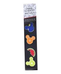 Mickey Mouse Fruit 4-pin set - Mickey Mouse Fruit 4-pin set - DLIC