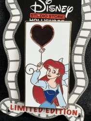 59472 - Valentine's Day - Stained Glass Heart Balloons Collection - Ariel - Disney Studio Store Hollywood / Soda Fountain alternate image
