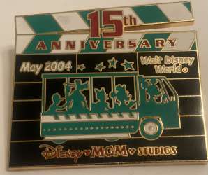 59527 - MGM Studios Cast Exclusive Anniversary - Disney’s MGM Studios 15th Anniversary Clapboards - Tram - Walt Disney World alternate image