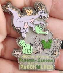 59547 - Epcot International Flower & Garden Festival 2023 - Figment Watering Cactus - Walt Disney World alternate image